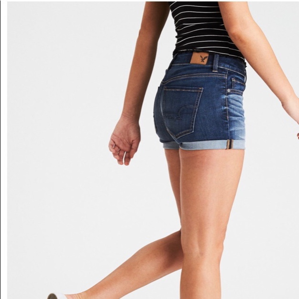 American Eagle Denim x midi shorts